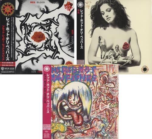 Red Hot Chili Peppers Paper Sleeve Collection Japanese CD album